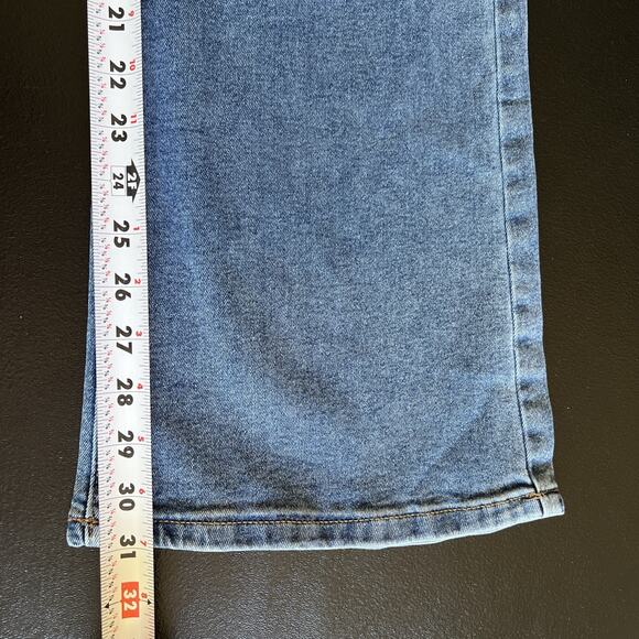 Sonoma Jeans Womens 20W Blue Medium Wash Bootcut Stretch Denim 31" Inseam - Picture 12 of 13